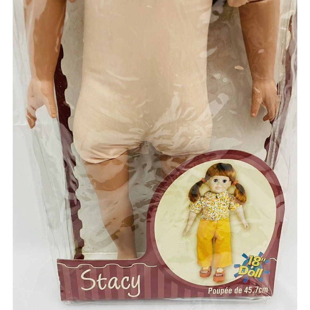 18" Stacy Doll NIB Fibre Craft Springfield Collection Blonde Hair Green Eyes - Picture 5 of 10
